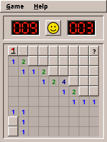 Mines while playing