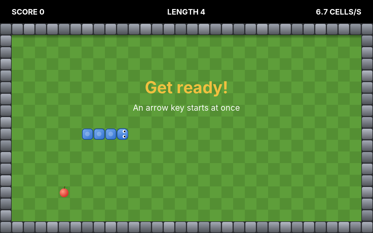 The start of a game