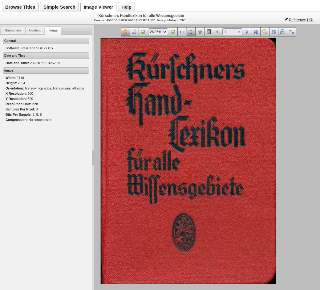 ResCarta Web - viewer